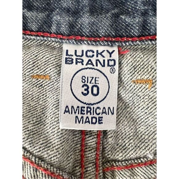 Lucky Brand Dungarees‎ American 🇺🇸 Made Size 30 Straight Leg - Picture 4 of 12